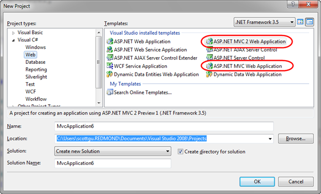 can you run an mvc 5 asp.net application on visual studio 2017 for mac?